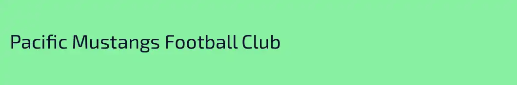 Pacific Mustangs Football Club